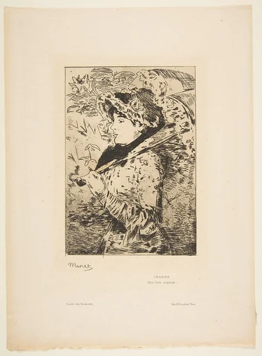 Jeanne, from "Gazette des Beaux-Arts"