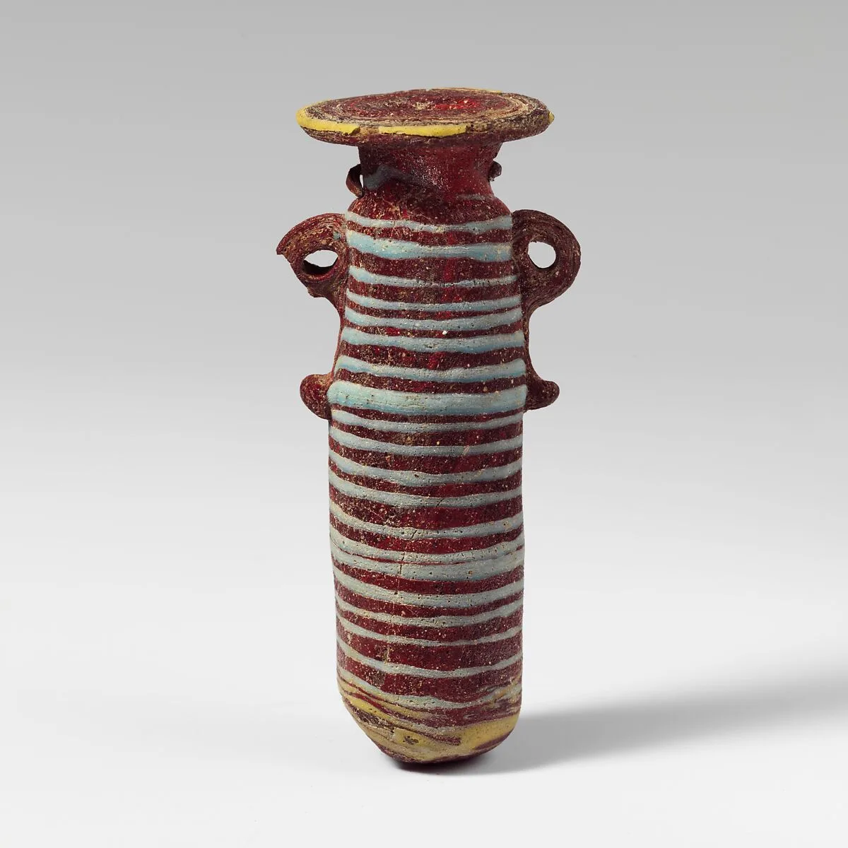 Glass alabastron (perfume bottle) — Unknown