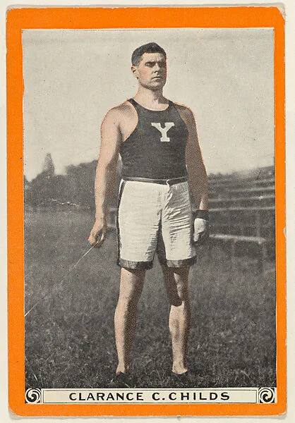 CLARANCE C. CHILDS, from for the World's Champion Athletes series (T230) — Pan Handle Scrap Company