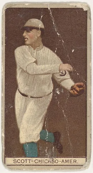 Scott, Chicago, American League, from the Brown Background series (T207) for the American Tobacco Company — American Tobacco Company