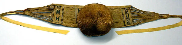 Woman's Raffia Belt — Unknown