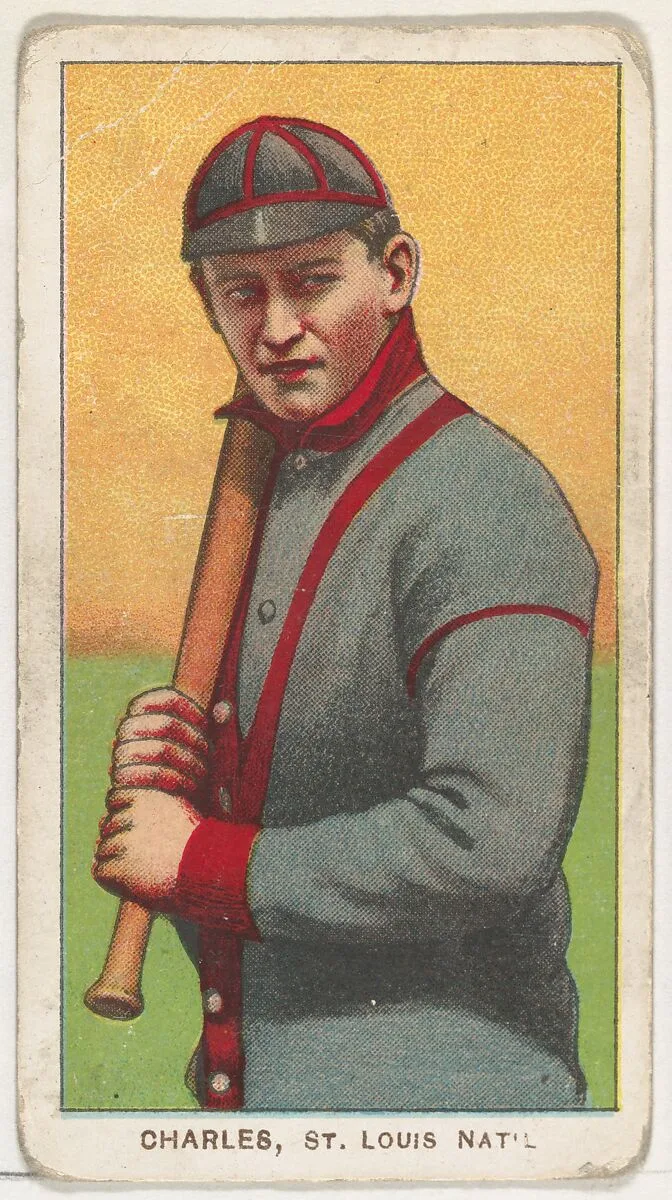 Charles, St. Louis, National League, from the White Border series (T206) for the American Tobacco Company — American Tobacco Company