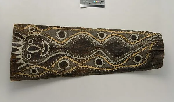 Painting from a Ceremonial House Ceiling — Mburrnggei, Amachi-Kalaba|Artists of Mariwai Village
