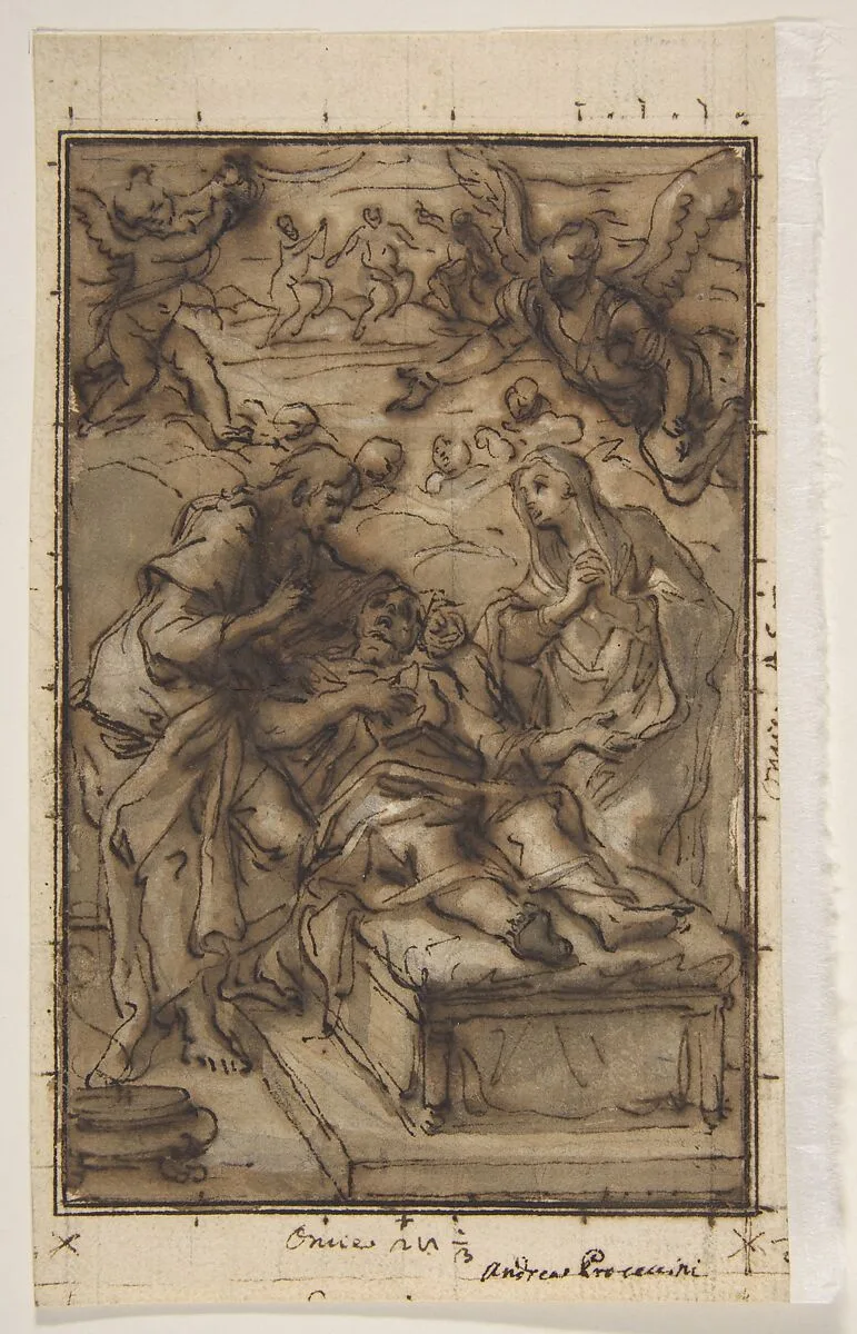 The Death of Saint Joseph — Niccolò Ricciolini