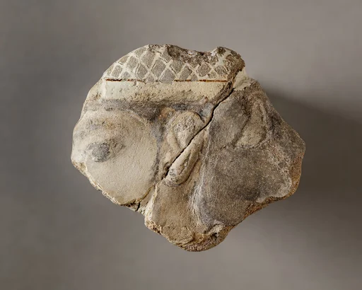 Tile with a head of a Mesopotamian captive from the palace of Ramesses II