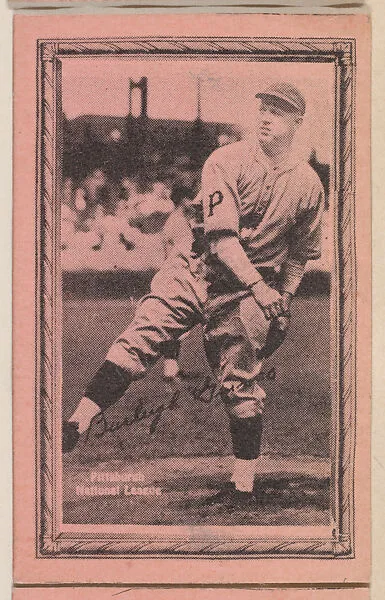 Burleigh Grimes, Pittsburgh, National League, Baseball card (W553) — Unknown