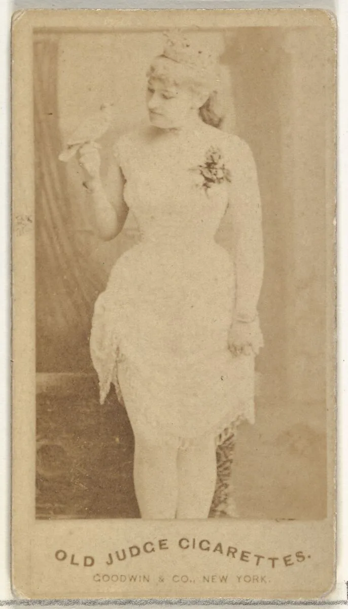 From the Actors and Actresses series (N171) for Old Judge Cigarettes — Goodwin & Company