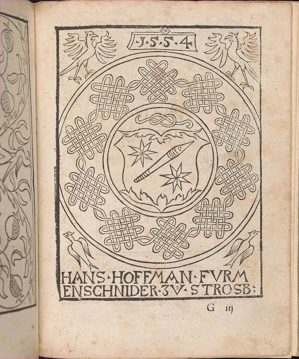 New Modelbüch allen Nägerin u. Sydenstickern (Page 27r) — Hans Hoffman|Jacob Frölich