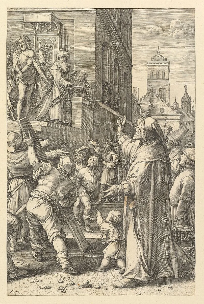 Ecce Homo, from "The Passion of Christ" — Hendrick Goltzius