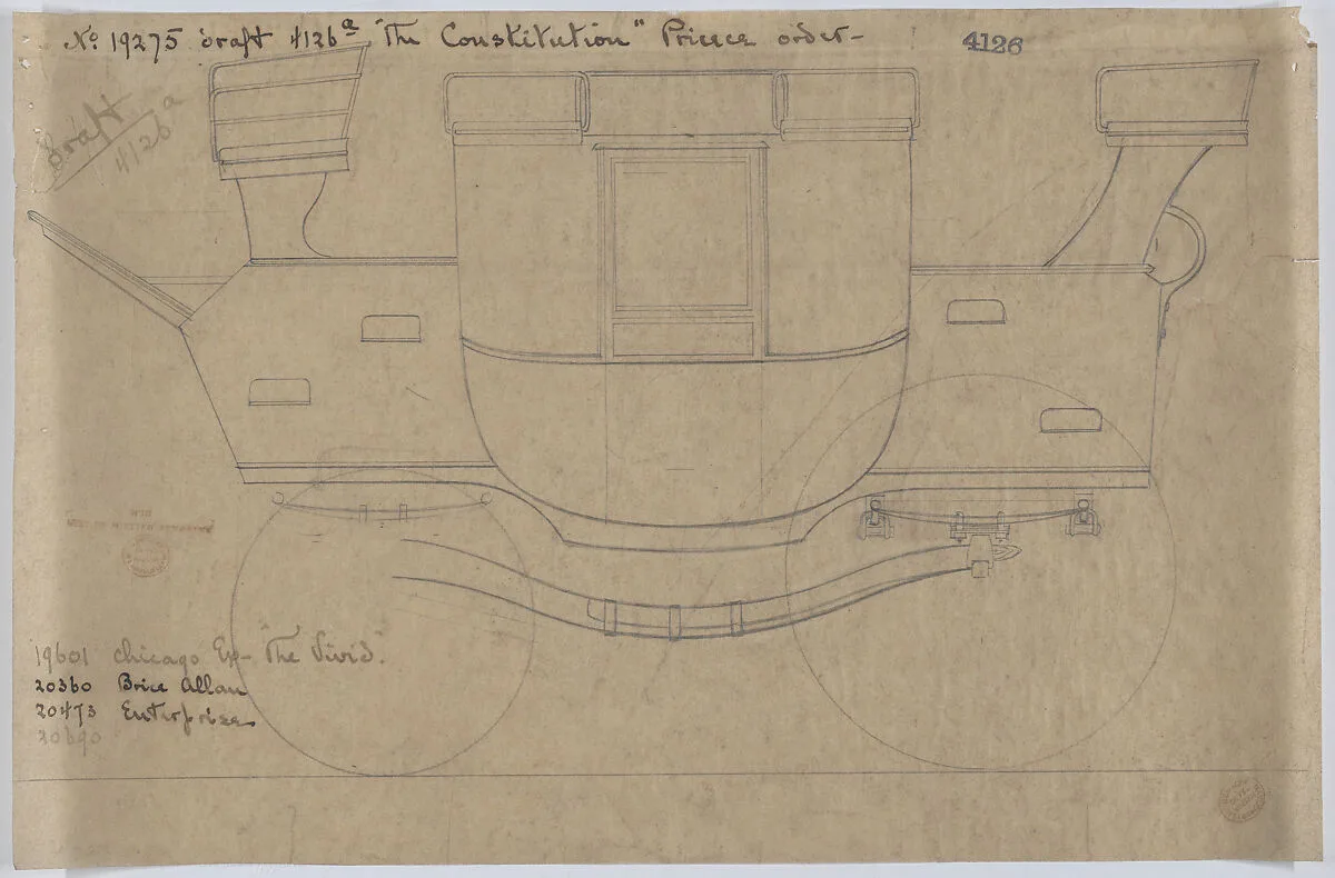 Road Coach #4126 — Brewster & Co.