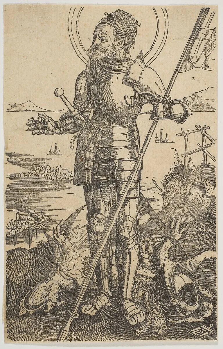 Saint George Standing (copy) — Albrecht Dürer