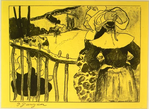 Bretonnes à la Barrière, from the Volpini Suite: Dessins lithographiques