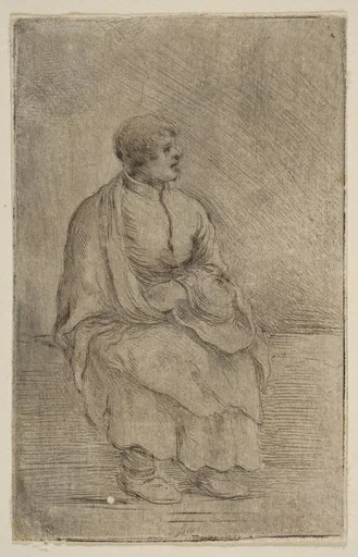 Seated Ecclesiastic