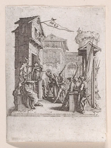 Jésus Comparait Devant Caiphe (Jesus Appears Before Caiaphas), from La Petite Passion (The Little Passion)