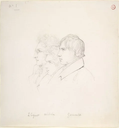 The Prix de Rome Winners of 1817: Léon Cogniet, Achille Michallon and Antoine Garnaud