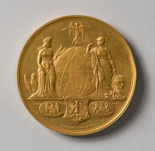 Congressional Medal to C. W. Field for the Successful Laying of the Atlantic Cable
