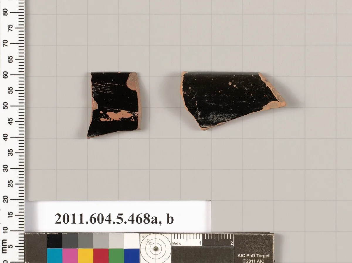 Terracotta rim fragments of kylikes (drinking cups) — Unknown
