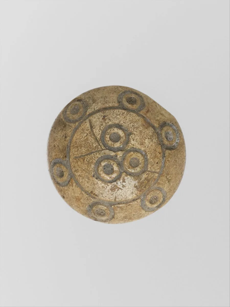 Bone counter or gaming piece — Unknown