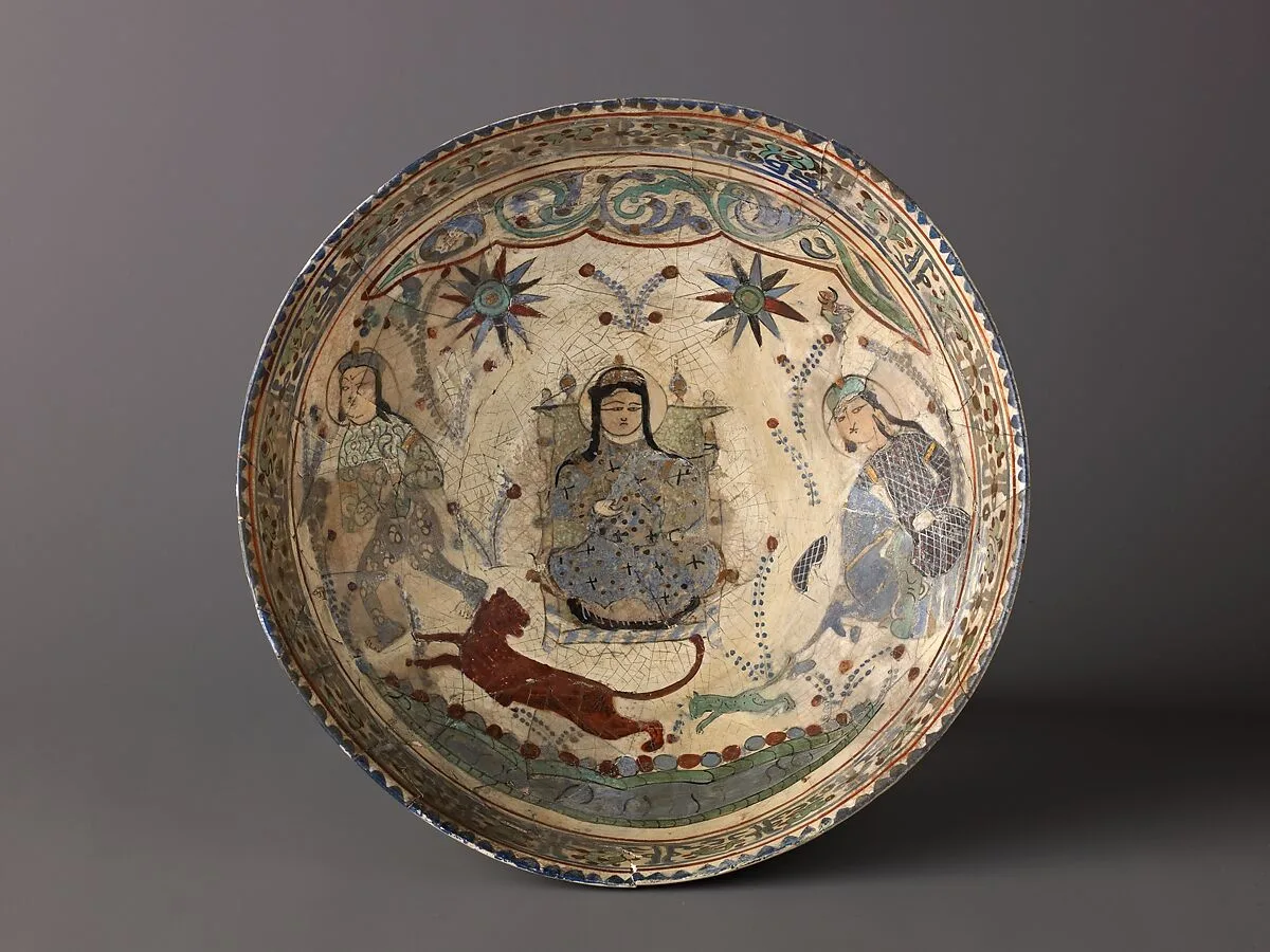 Bowl, Minai'i ("enameled") ware — Unknown