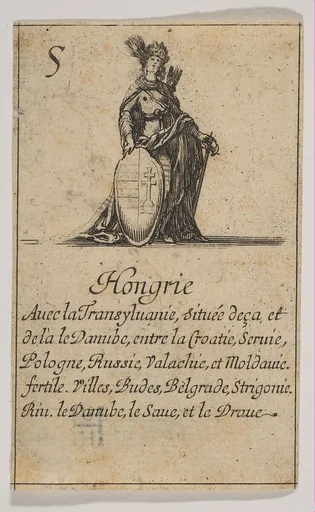 Hongrie, from "Jeu de la Géographie"