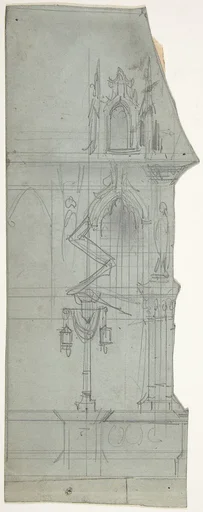 Design for a Stage Set at the Opéra, Paris