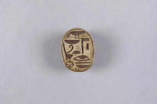 Scarab with Hieroglyphs