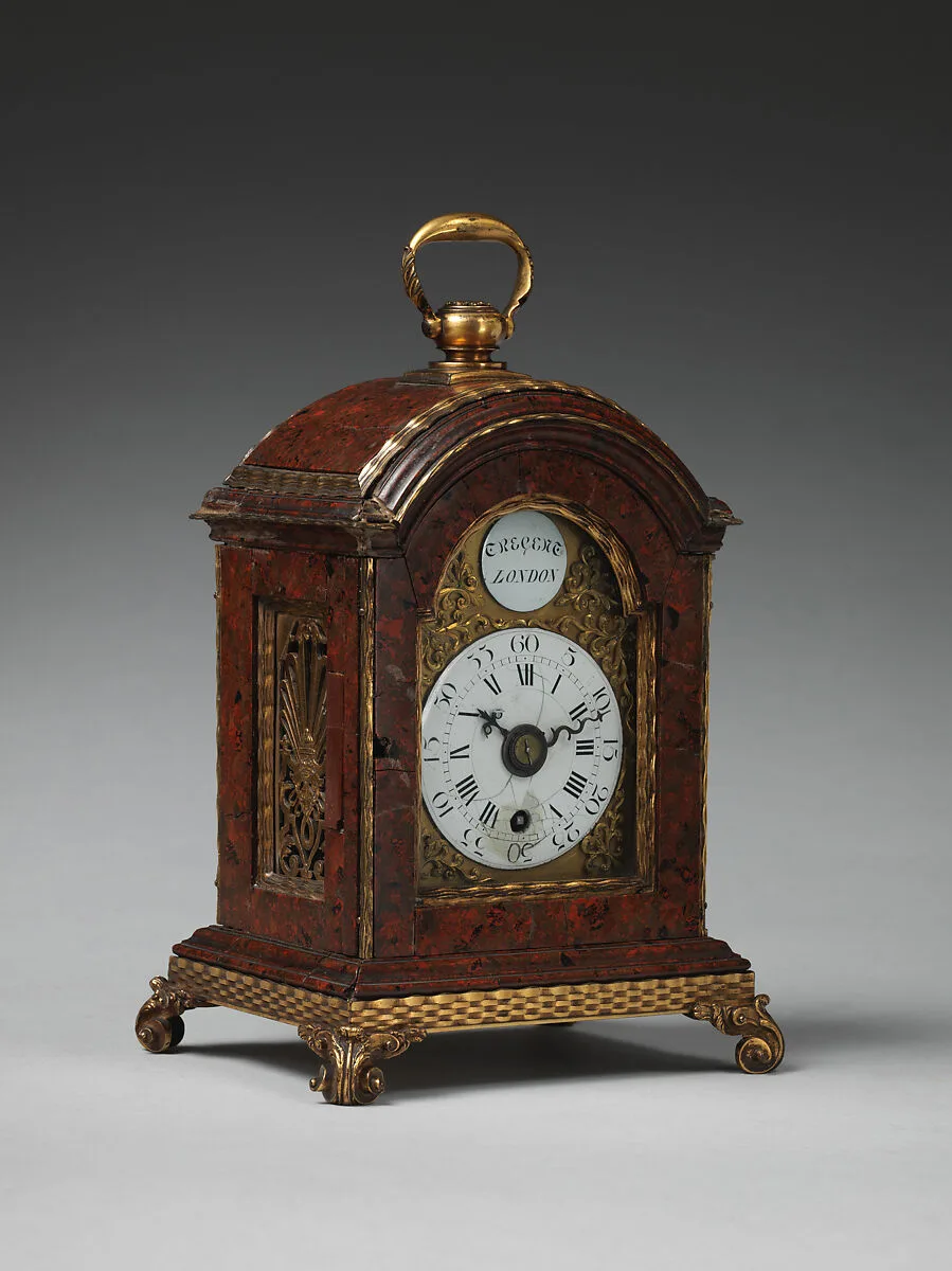 Table or bracket clock — James Tregent