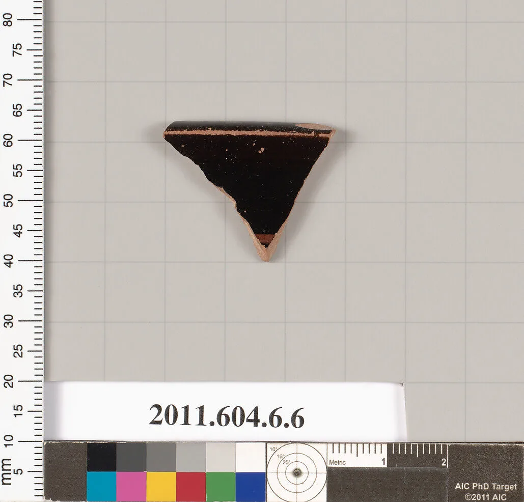 Terracotta rim fragment of an open shape — Unknown