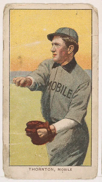 Woodie Thornton, Mobile, from Coupon Cigarettes Baseball Issue, 1910 — Coupon Cigarettes