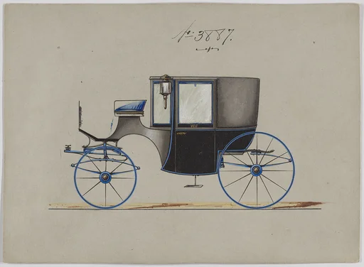 Design for Coupé, no. 3887