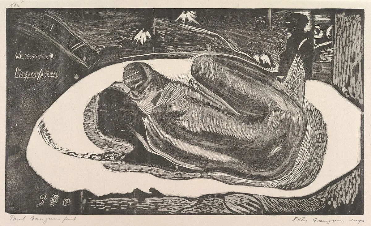 Spirit of the Dead Watching (Manao Tupapau), from Fragrance (Noa Noa) — Paul Gauguin