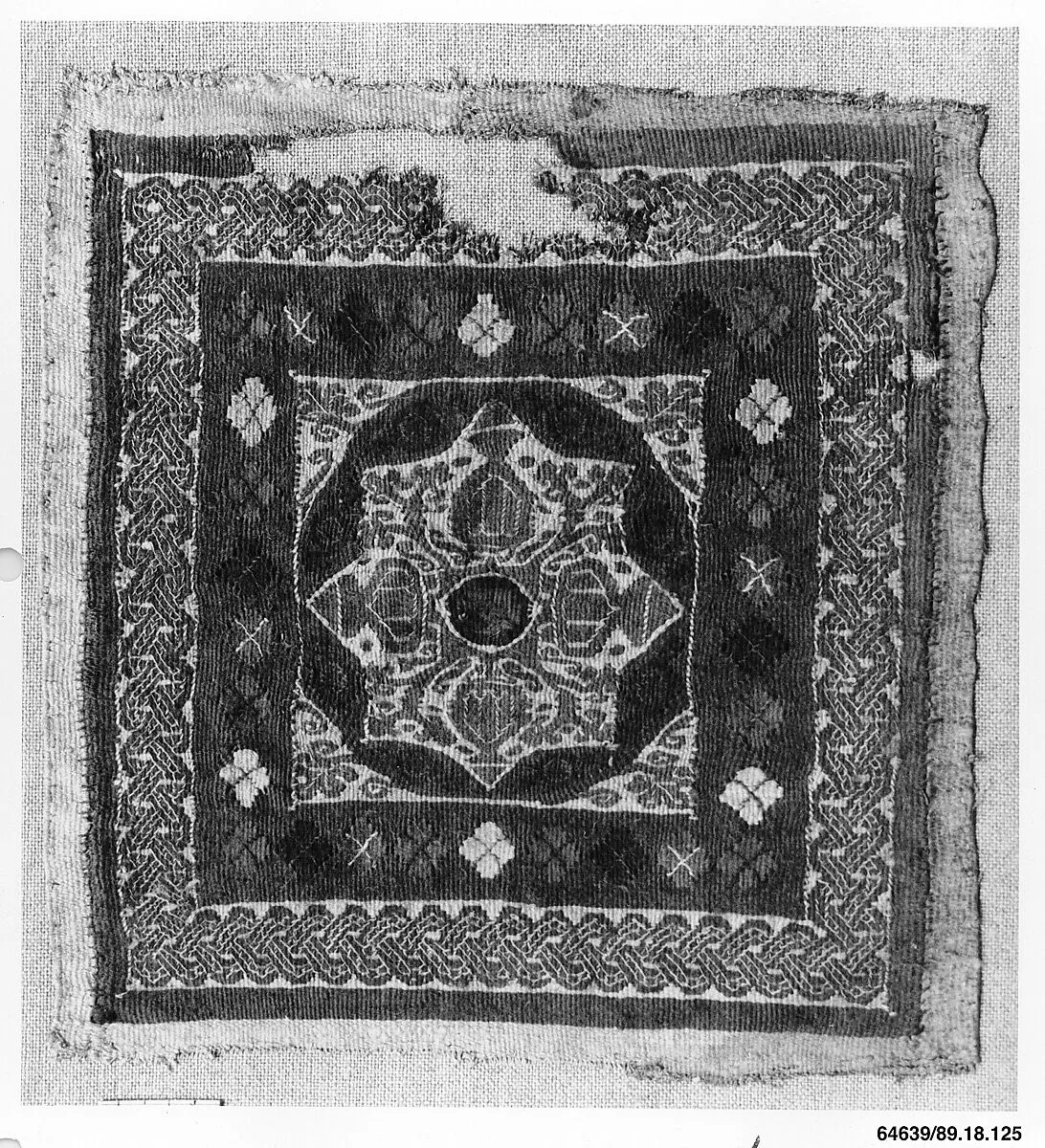 Ornamental Tapestry Panel — Unknown