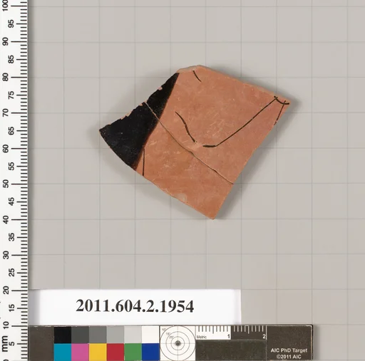 Terracotta fragment of a Nolan neck-amphora (jar)