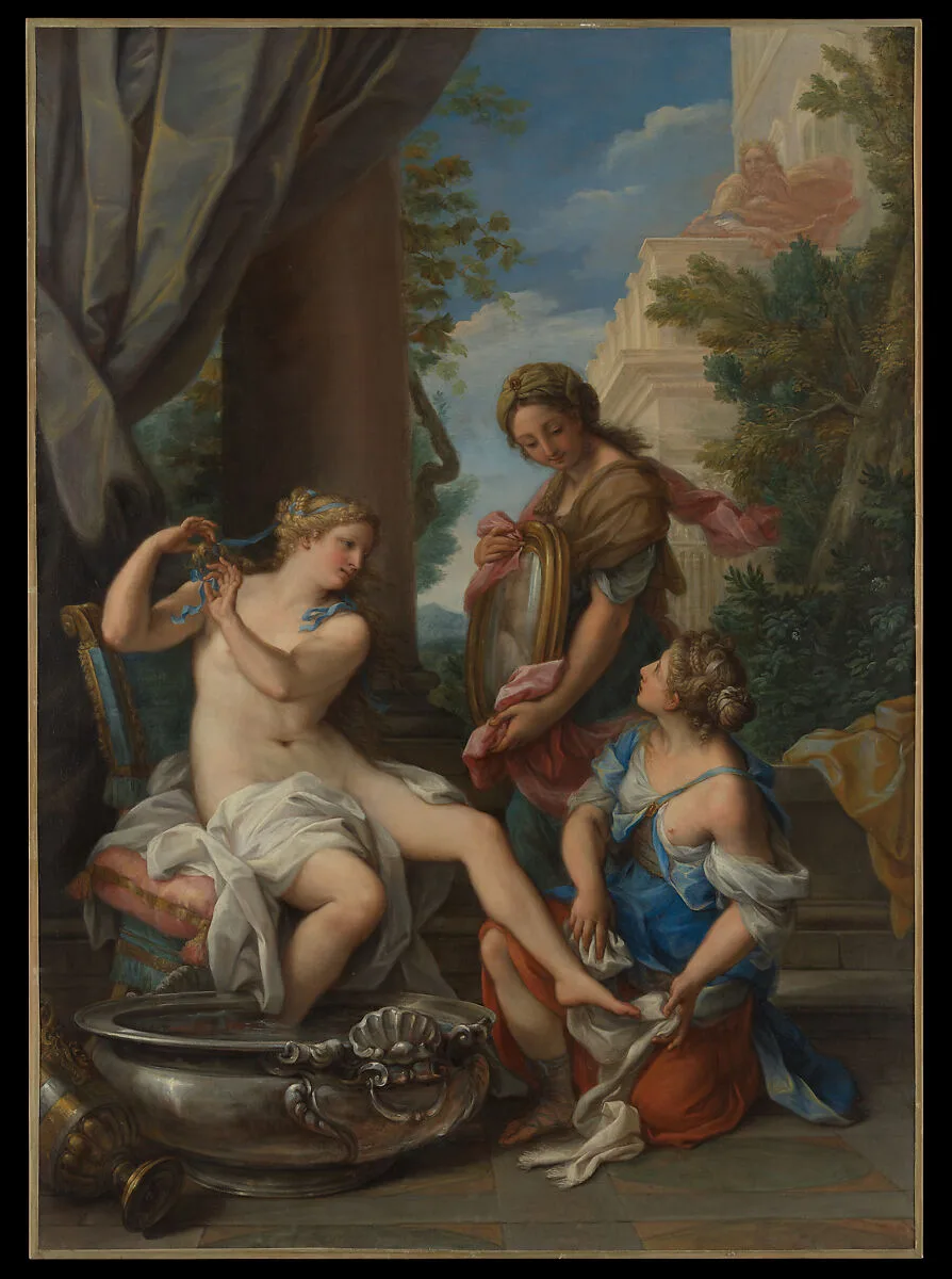 Bathsheba at Her Bath — Giuseppe Bartolomeo Chiari