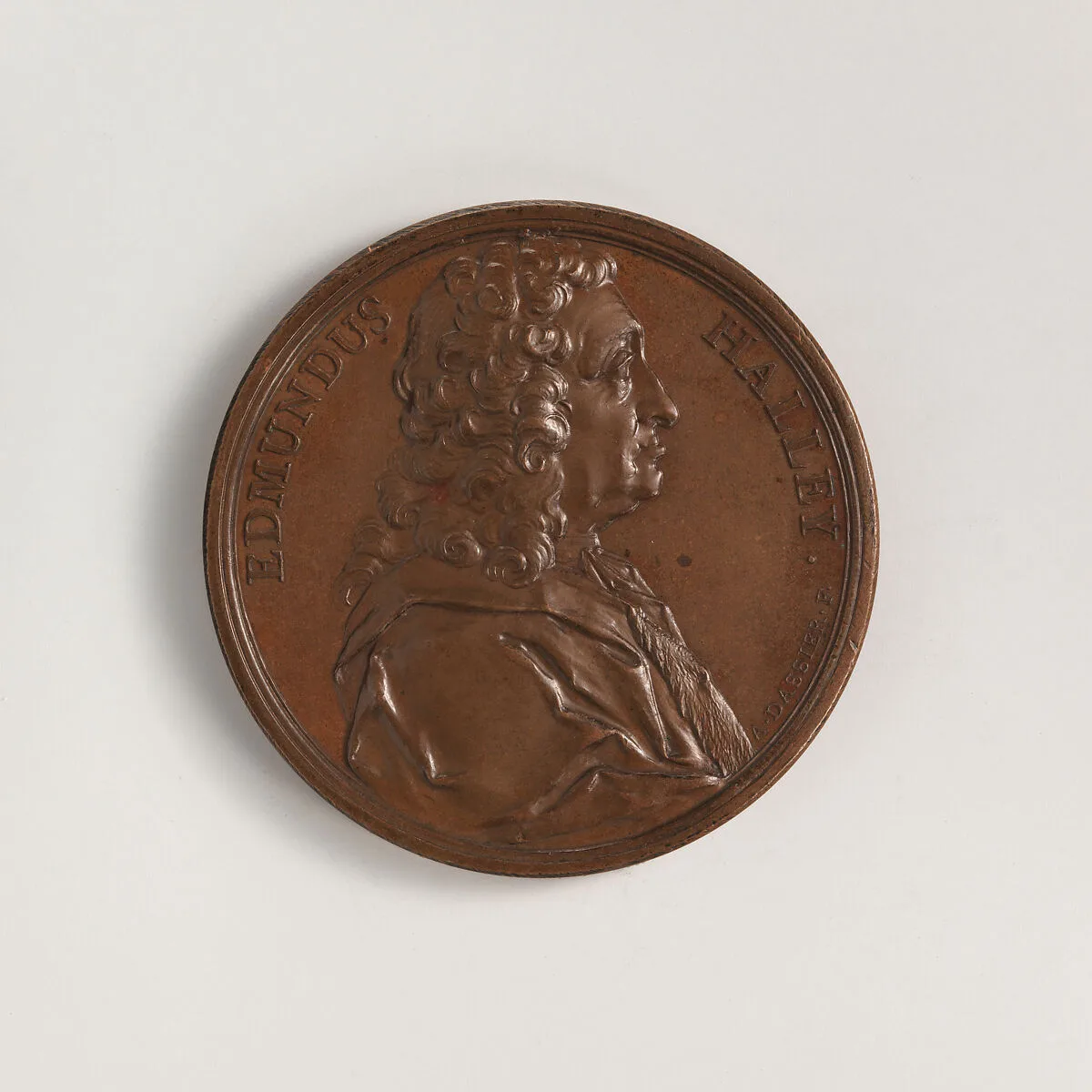 Sir Edmund Halley (1656–1742) — Jacques-Antoine Dassier