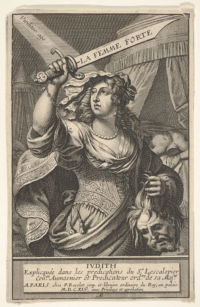 Judith and Holofernes — Abraham Bosse