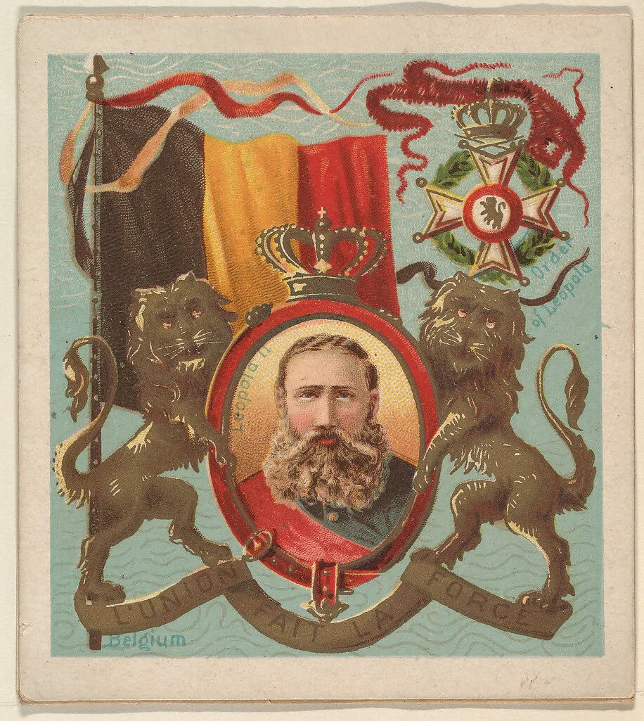 Belgium, from the International Cards series (N238), issued by Kinney Bros. — Kinney Brothers Tobacco Company