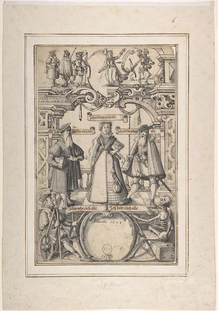 Design for Stained Glass — Hans Ganting the Younger