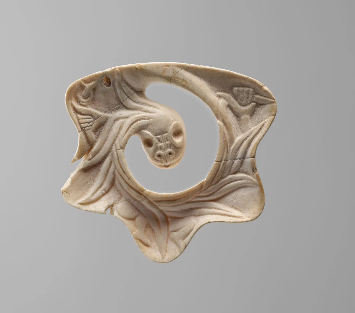 Feathered Serpent Pendant — Unknown