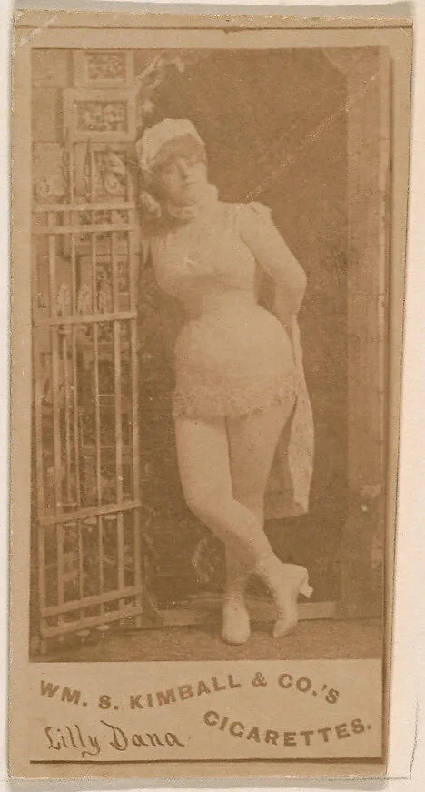 Lilly Dana, from the Actresses series (N203) issued by Wm. S. Kimball & Co. — William S. Kimball & Company