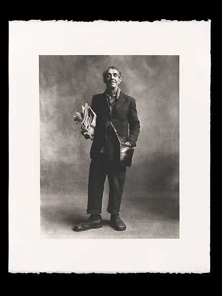 News Seller, London — Irving Penn