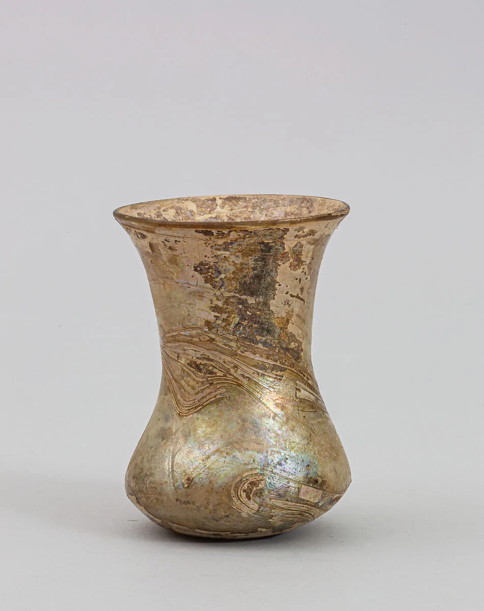 Glass bell beaker — Unknown