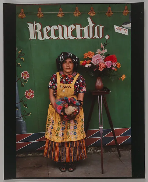 Portrait with Chickens, Momostenango — Ann Parker