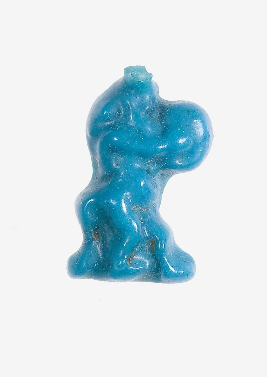 Amulet: Bes with tambourine — Unknown