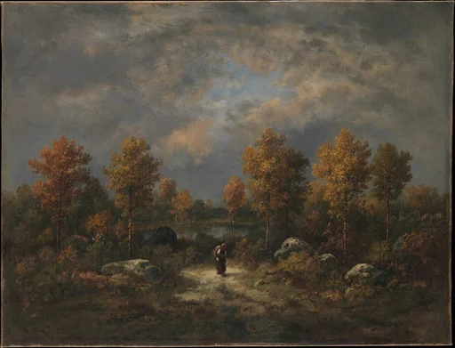 Autumn: The Woodland Pond