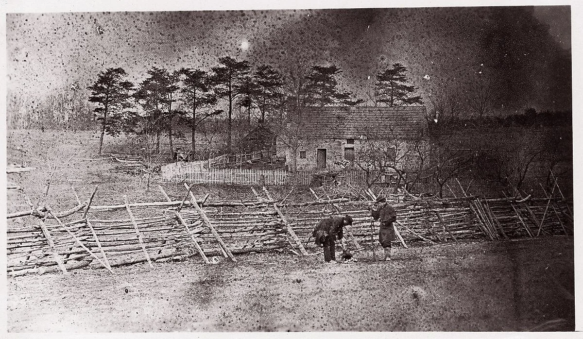 Bull Run. Matthews House — George N. Barnard|Mathew B. Brady