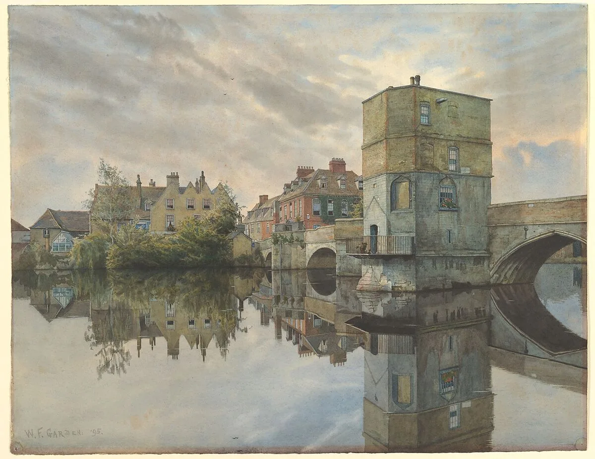 St. Ives Bridge, St. Ives, Huntingdonshire — William Fraser Garden