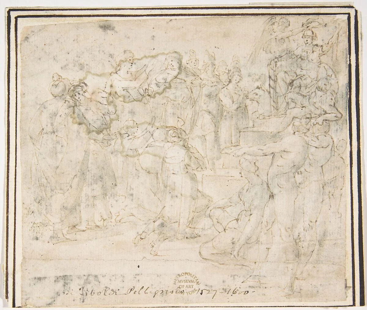 The Judgment of Solomon — Francesco Allegrini