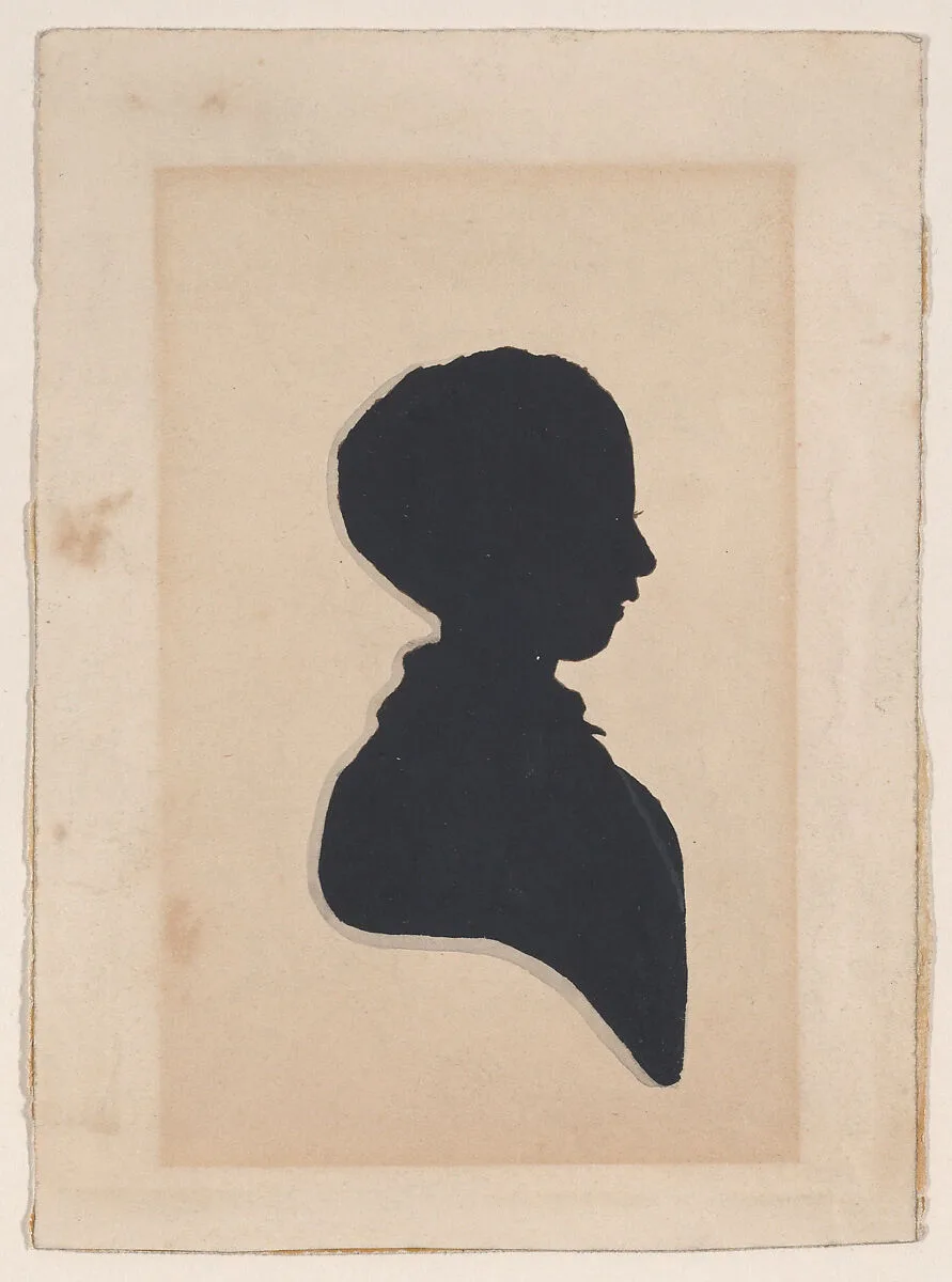 Silhouette of Cecil Brent — A. Brent