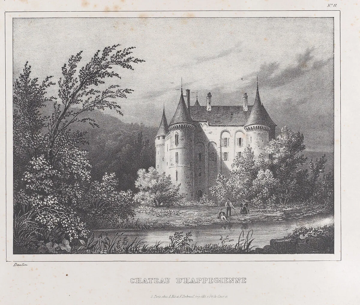 Château d'Happegienne — Anonymous|F. Dubreuil